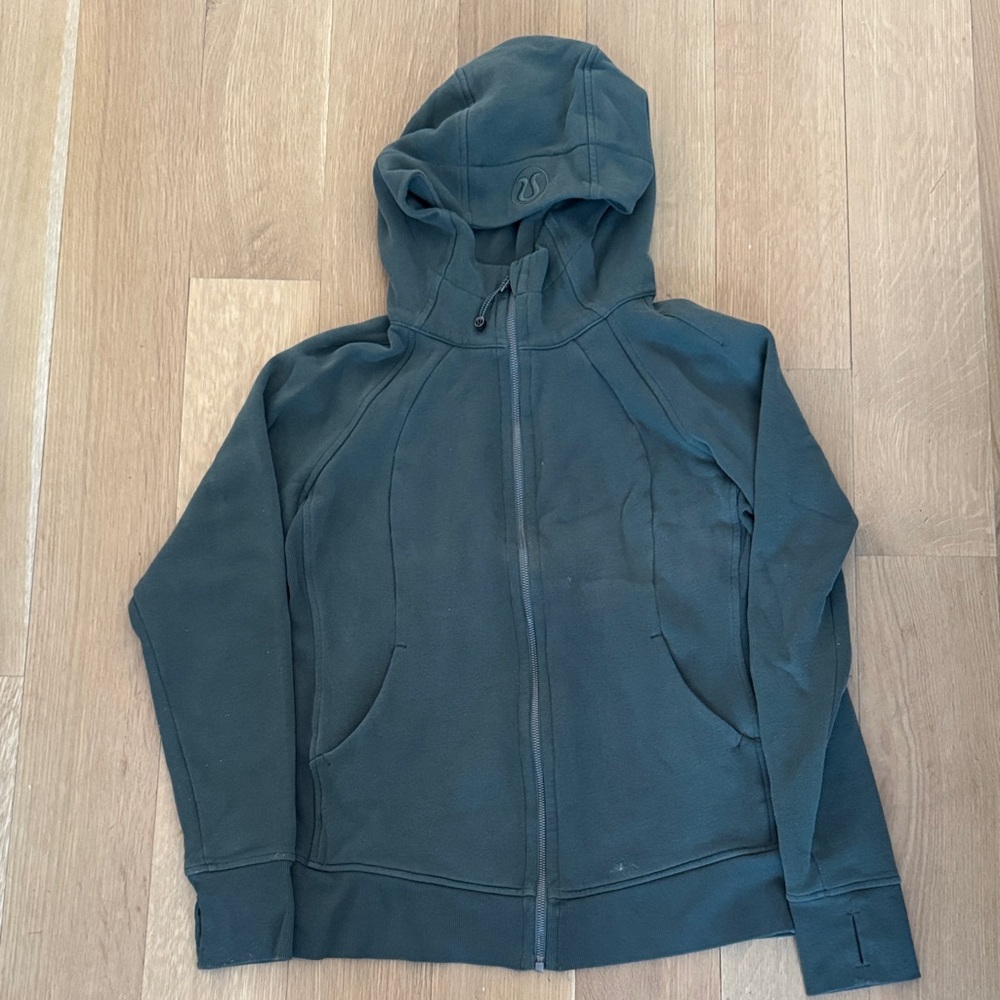 lululemon athletica Hooded Jacket - Dark Green